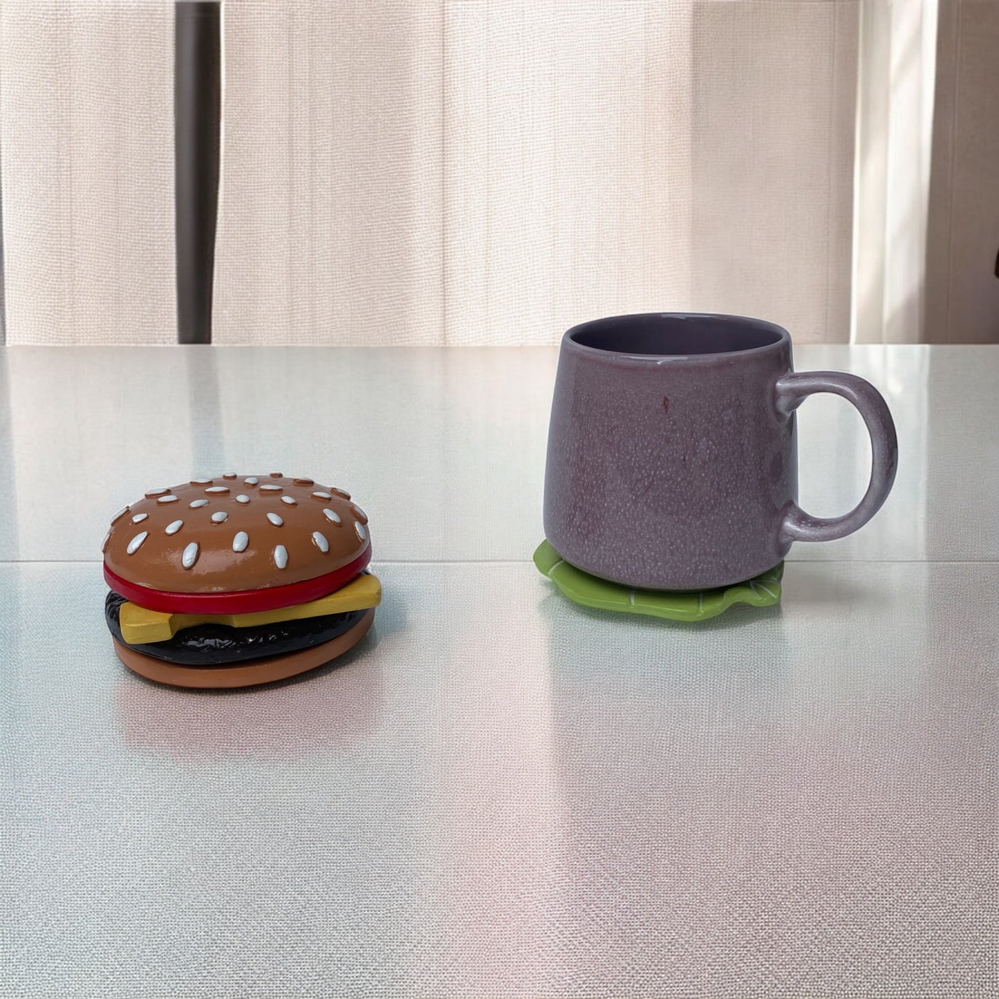 Burger Coaster set