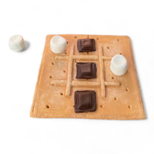 S’mores Tic Tac toe board