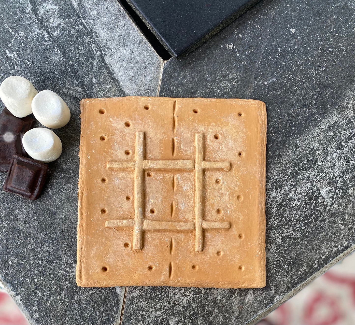 S’mores Tic Tac toe board