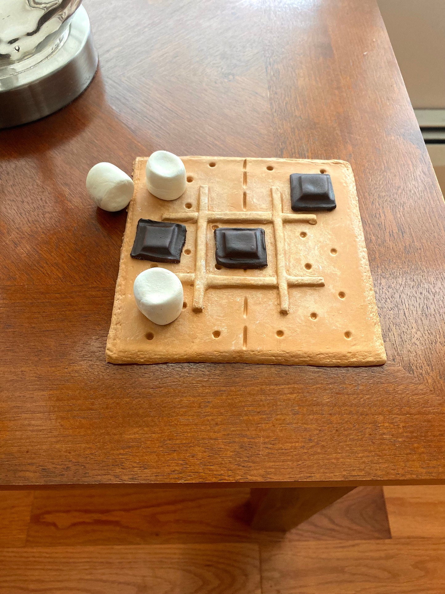 S’mores Tic Tac toe board